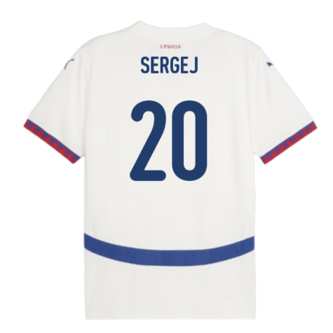 2024-2025 Serbia Away Shirt (Sergej 20)