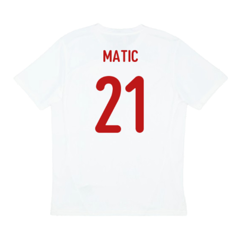 2024-2025 Serbia Training Jersey (White) (Matic 21)