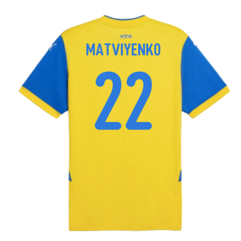 2024-2025 Shakhtar Donetsk Third Shirt (Matviyenko 22)