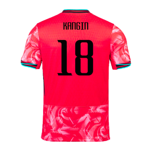 2024-2025 South Korea Dri-Fit ADV Match Home Shirt (Kangin 18)