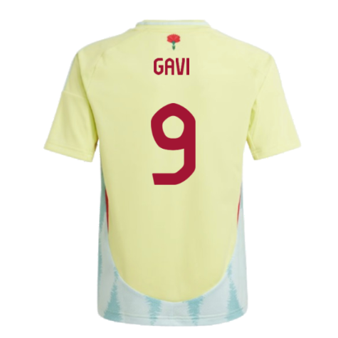 2024-2025 Spain Away Shirt (Kids) (Gavi 9)