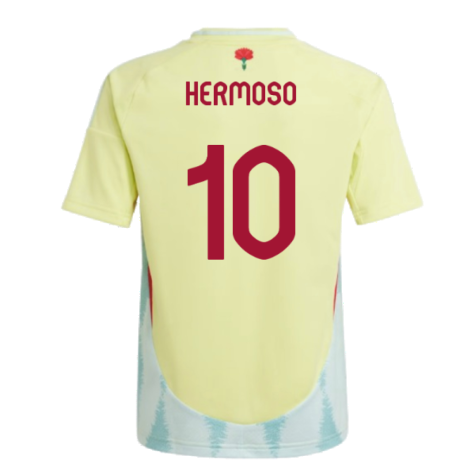 2024-2025 Spain Away Shirt (Kids) (Hermoso 10)