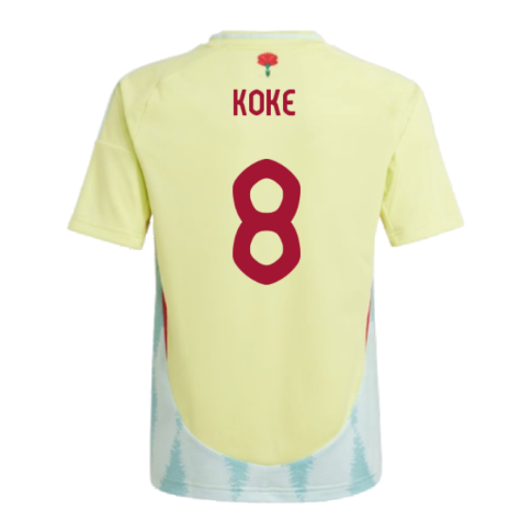 2024-2025 Spain Away Shirt (Kids) (Koke 8)