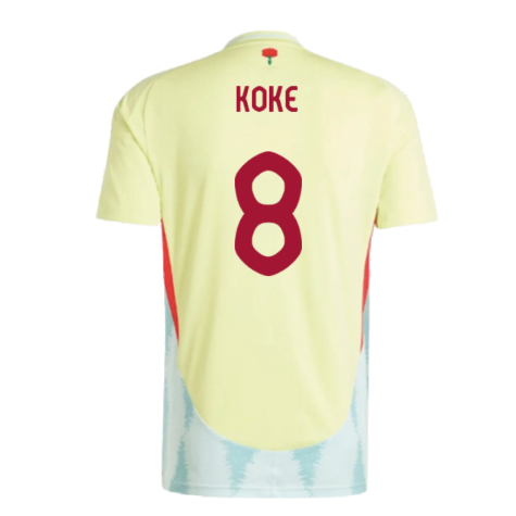 2024-2025 Spain Away Shirt (Koke 8)