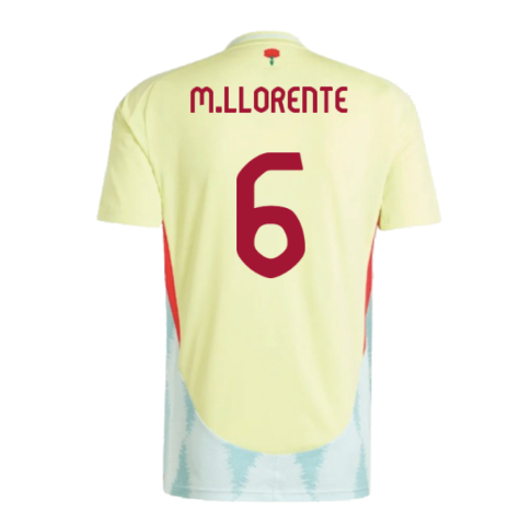 2024-2025 Spain Away Shirt (M.Llorente 6)