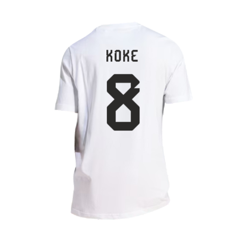 2024-2025 Spain DNA Graphic Tee (White) (Koke 8)