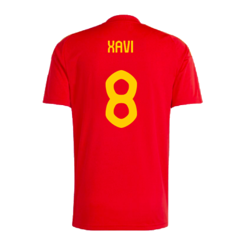 2024-2025 Spain Home Fan Jersey (Xavi 8)