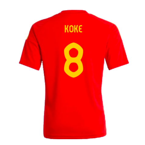 2024-2025 Spain Home Fan Shirt (Kids) (Koke 8)