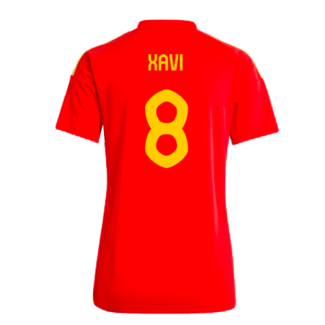 2024-2025 Spain Home Fan Shirt (Ladies) (Xavi 8)