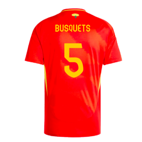 2024-2025 Spain Home Shirt (Busquets 5)