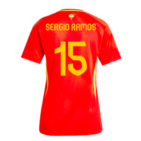 2024-2025 Spain Home Shirt (Ladies) (Sergio Ramos 15)