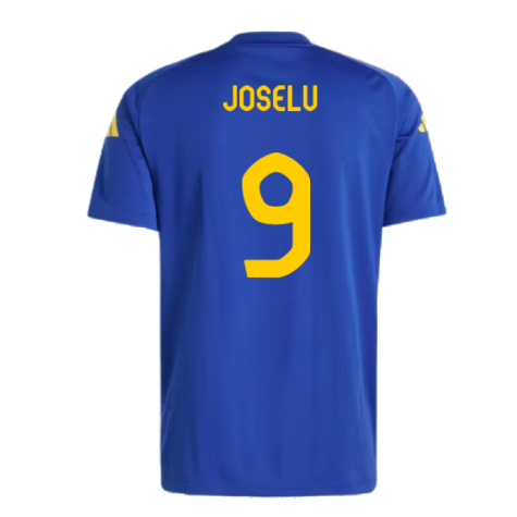 2024-2025 Spain Pre-Match Shirt (Victory Blue) (Joselu 9)