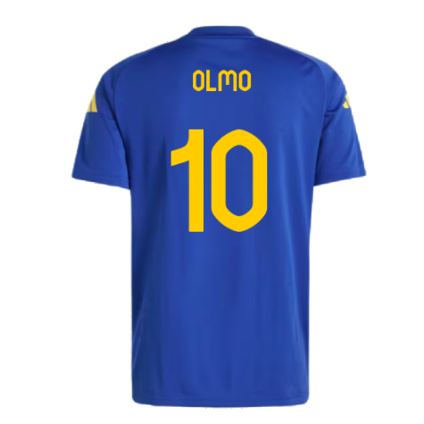 2024-2025 Spain Pre-Match Shirt (Victory Blue) (Olmo 10)