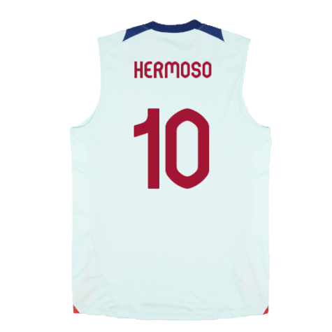 2024-2025 Spain Sleeveless Jersey (Mint) (Hermoso 10)