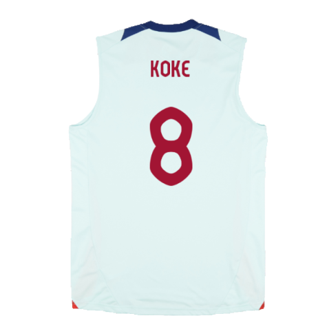 2024-2025 Spain Sleeveless Jersey (Mint) (Koke 8)