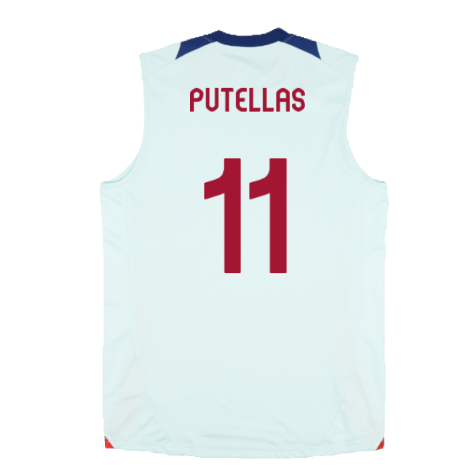 2024-2025 Spain Sleeveless Jersey (Mint) (Putellas 11)