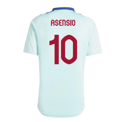 2024-2025 Spain Training Jersey (Halo Mint) (Asensio 10)