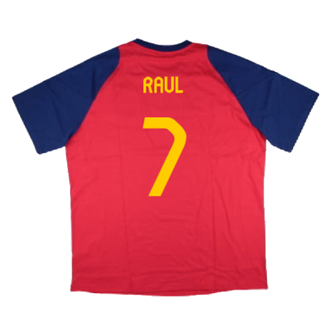 2024-2025 Spain Training Tee (Red) (Raul 7)