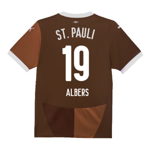 2024-2025 St Pauli Home Shirt (Albers 19)