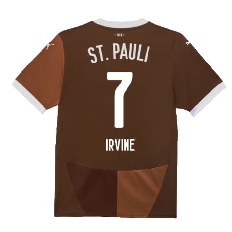 2024-2025 St Pauli Home Shirt (Irvine 7)