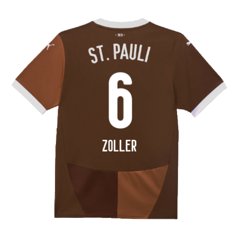 2024-2025 St Pauli Home Shirt (Zoller 6)