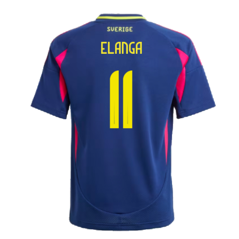 2024-2025 Sweden Away Shirt (Kids) (ELANGA 11)