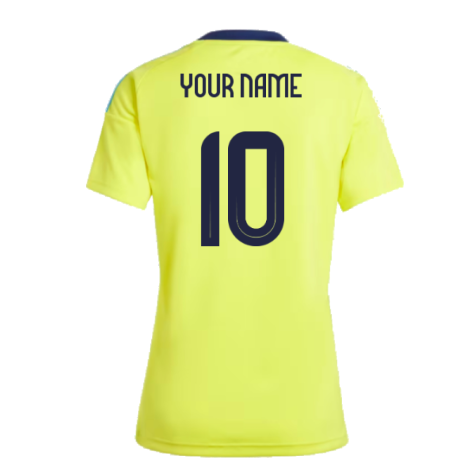 2024-2025 Sweden Home Fan Shirt (Ladies) (Your Name)