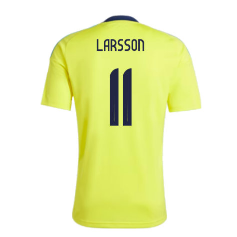 2024-2025 Sweden Home Fan Shirt (LARSSON 11)