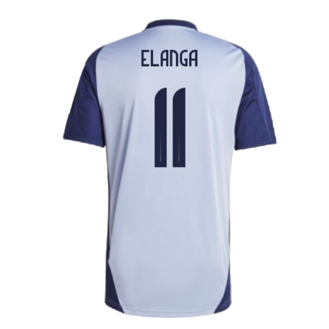 2024-2025 Sweden Training Jersey (Blue) (ELANGA 11)