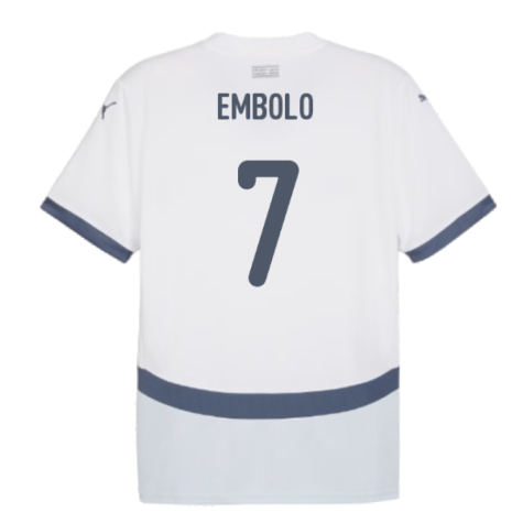 2024-2025 Switzerland Away Shirt (Embolo 7)