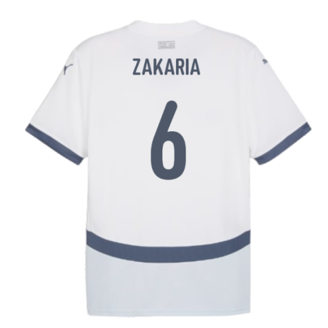 2024-2025 Switzerland Away Shirt (Zakaria 6)