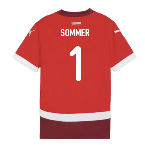 2024-2025 Switzerland Home Shirt (Kids) (Sommer 1)