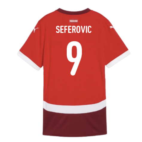 2024-2025 Switzerland Home Shirt (Ladies) (Seferovic 9)