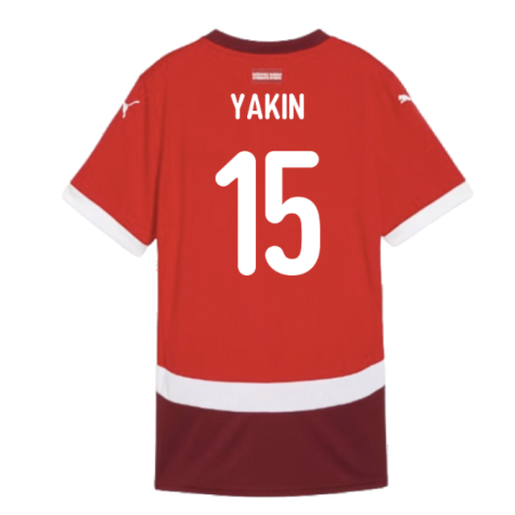 2024-2025 Switzerland Home Shirt (Ladies) (Yakin 15)