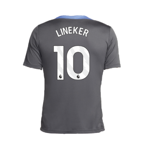 2024-2025 Tottenham Dri-Fit Strike Training Shirt (Dark Grey) (Lineker 10)