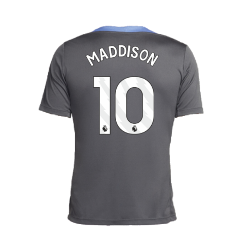 2024-2025 Tottenham Dri-Fit Strike Training Shirt (Dark Grey) (Maddison 10)