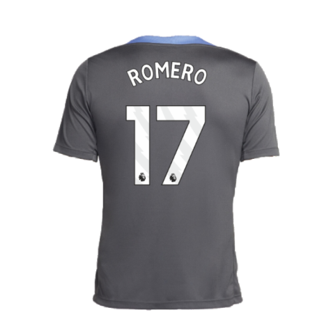 2024-2025 Tottenham Dri-Fit Strike Training Shirt (Dark Grey) (Romero 17)