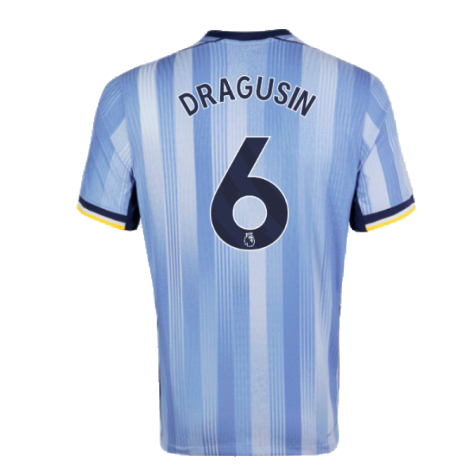 2024-2025 Tottenham Hotspur Authentic Away Shirt (Dragusin 6)