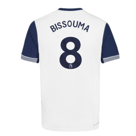 2024-2025 Tottenham Hotspur Authentic Home Shirt (Bissouma 8)