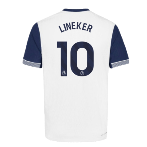 2024-2025 Tottenham Hotspur Authentic Home Shirt (Lineker 10)