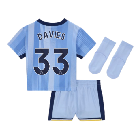 2024-2025 Tottenham Hotspur Away Baby Kit (Davies 33)