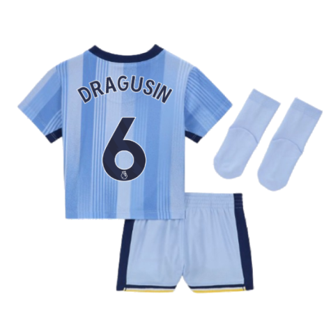 2024-2025 Tottenham Hotspur Away Baby Kit (Dragusin 6)