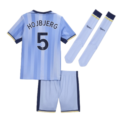 2024-2025 Tottenham Hotspur Away Mini Kit (Hojbjerg 5)