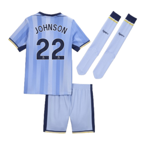 2024-2025 Tottenham Hotspur Away Mini Kit (Johnson 22)