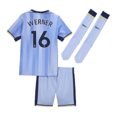 2024-2025 Tottenham Hotspur Away Mini Kit (Werner 16)