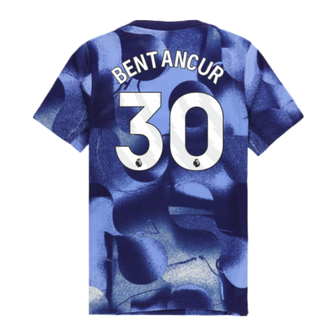 2024-2025 Tottenham Hotspur Dri-FIT Match Shirt (Blue) - Kids (Bentancur 30)