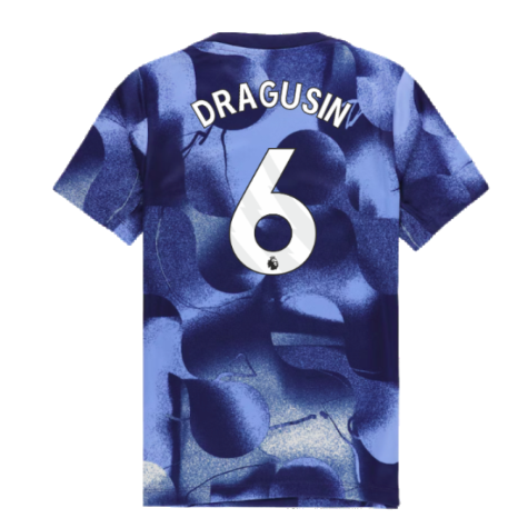 2024-2025 Tottenham Hotspur Dri-FIT Match Shirt (Blue) - Kids (Dragusin 6)