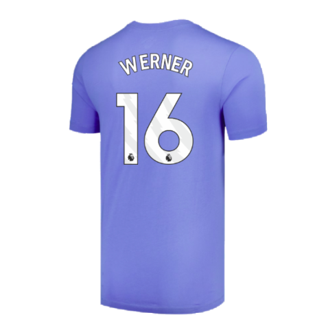 2024-2025 Tottenham Hotspur Futura T-Shirt (Sky Blue) (Werner 16)