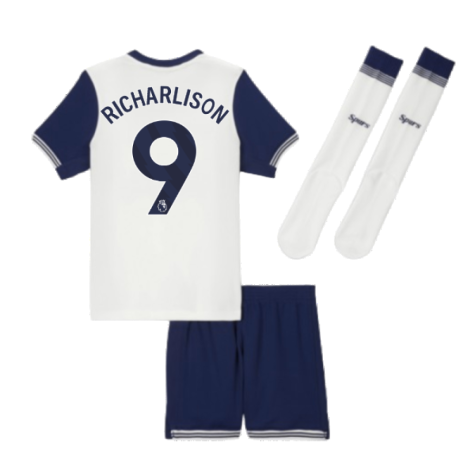 2024-2025 Tottenham Hotspur Home Mini Kit (Richarlison 9)