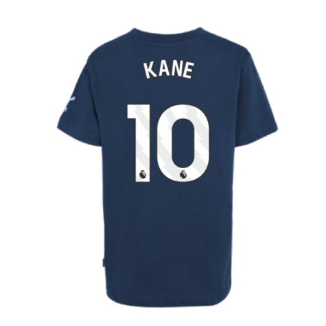 2024-2025 Tottenham Hotspur Just Do It T-Shirt (Navy) - Kids (Kane 10)